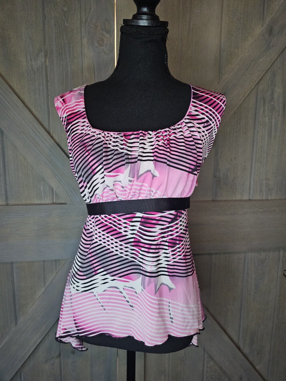 Y2k Fashion Bug Blouse sz XL